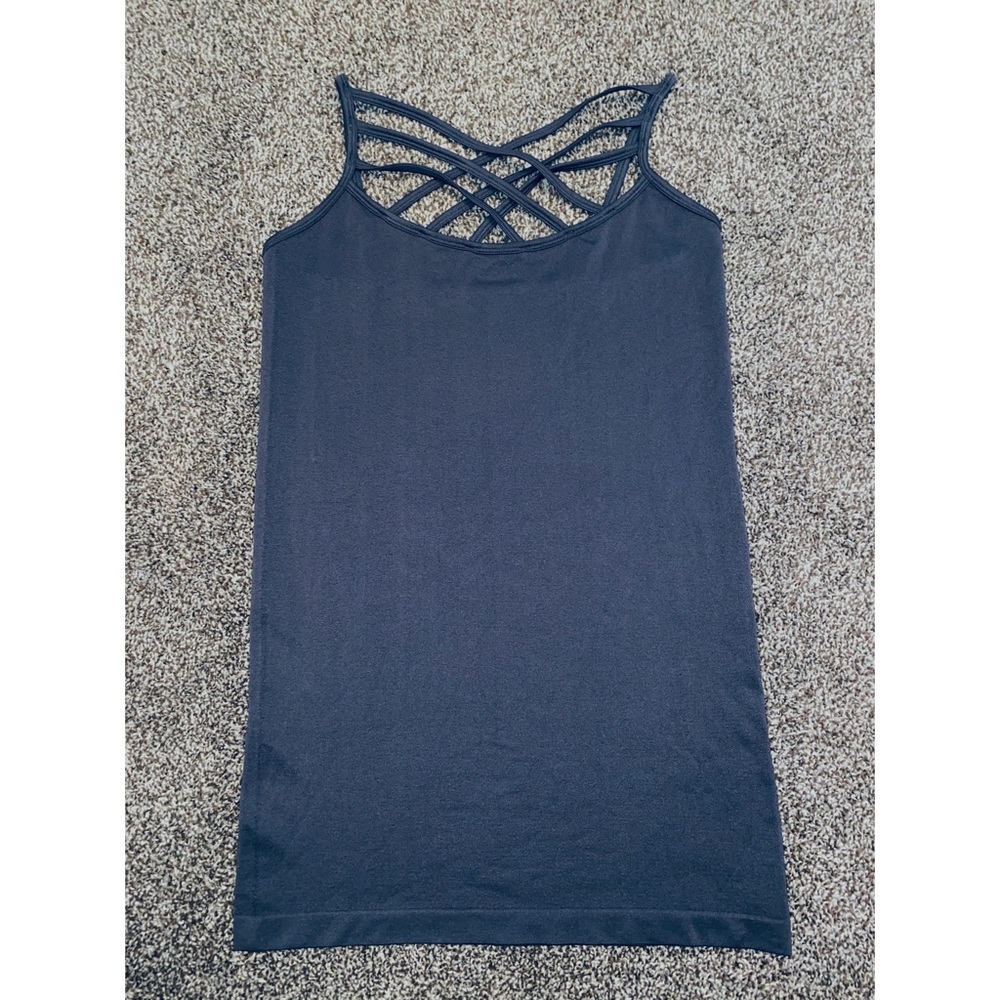 Zenana Outfitters Criss Cross Tank